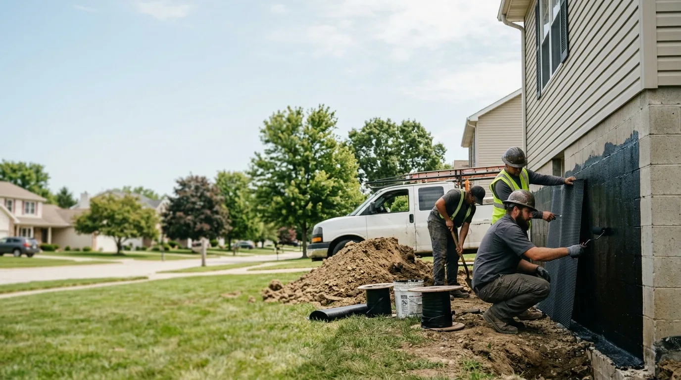 Basement Waterproofing in New Waterford, OH near me